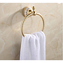Kit de accesorios de 6 piezas para baños de hoteles chapado en oro marca FLG